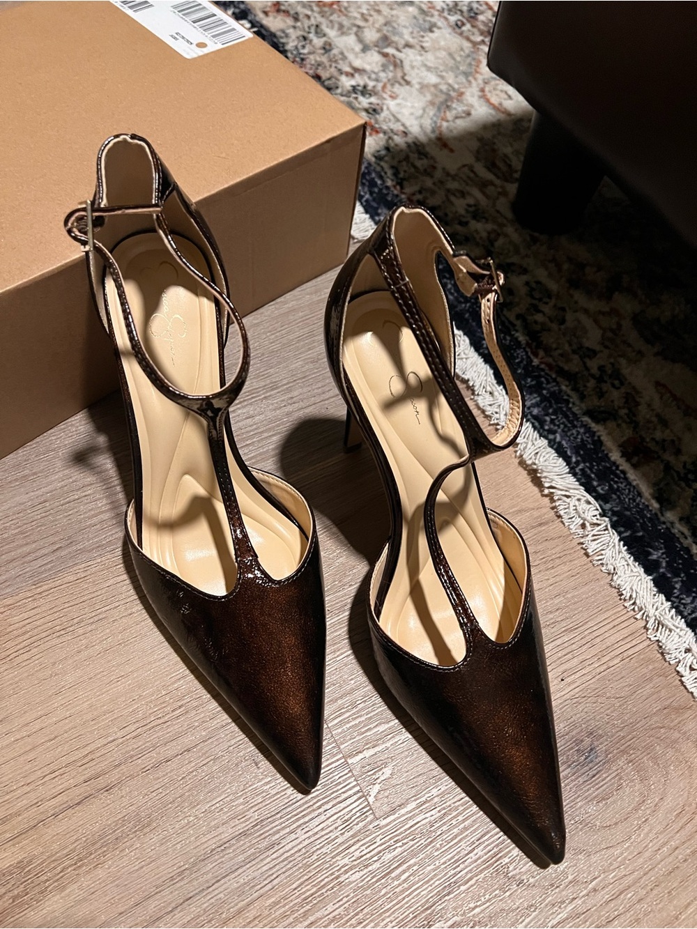NWT - Jessica Simpson - Willna Pump in Chocolate Bronze